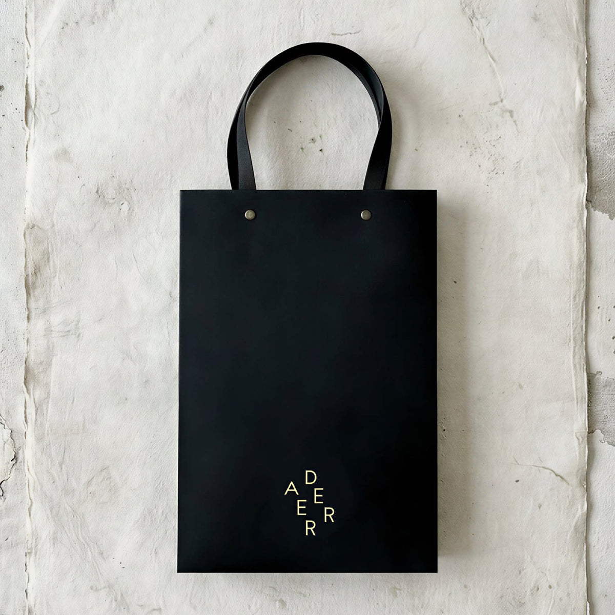 Wood Grain Textured Gift Bag