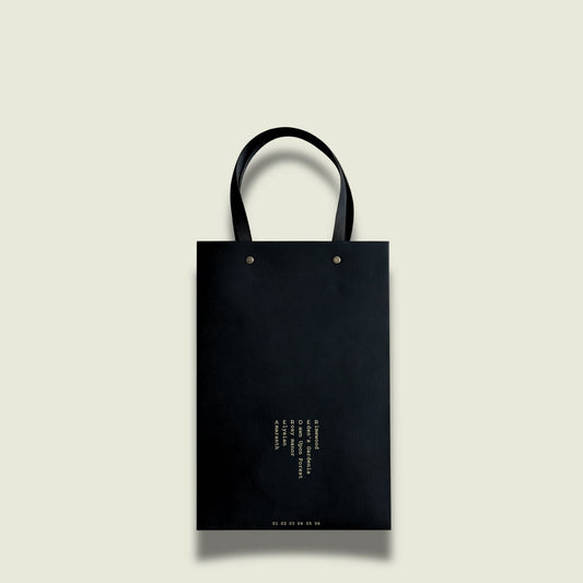 Wood Grain Textured Gift Bag