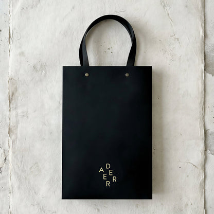 Wood Grain Textured Gift Bag