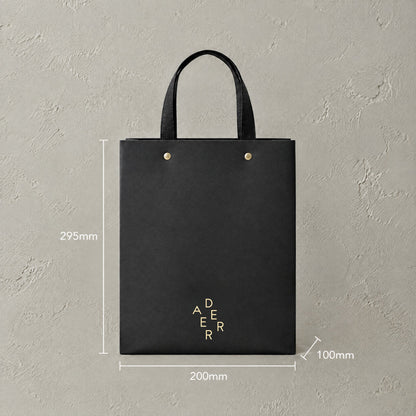 Wood Grain Textured Gift Bag