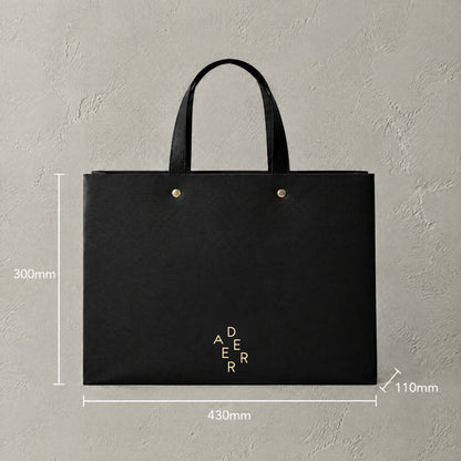 Wood Grain Textured Gift Bag